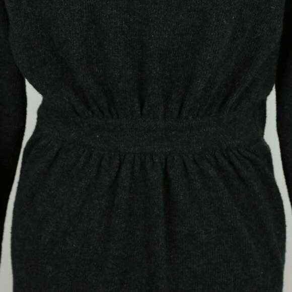 Patagonia Women's XS Gray Cotton Blend Wrap V-Neck Tunic Length Sweater - Picture 5 of 8